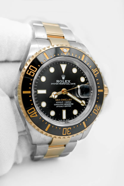 Rolex Sea-Dweller 43 Black Dial on Oyster 126603 Card 2022