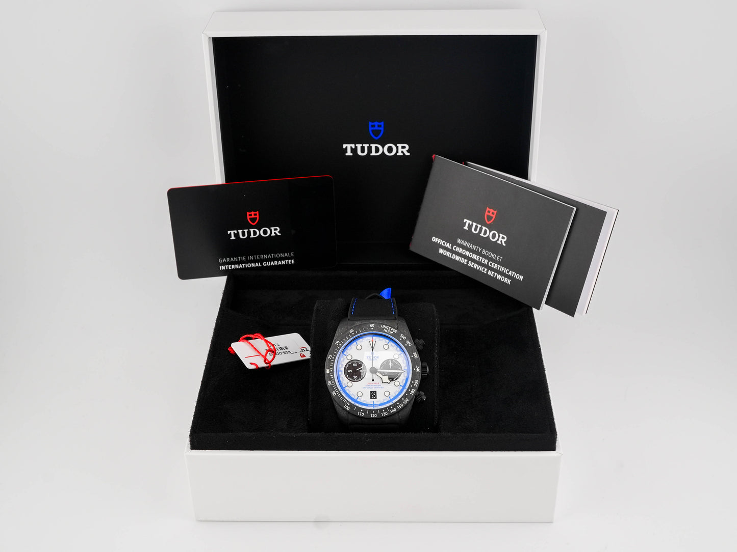Tudor Black Bay Chrono White Dial on Fabric M79377KN-0001 Complete 2025