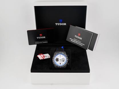 Tudor Black Bay Chrono White Dial on Fabric M79377KN-0001 Complete 2025