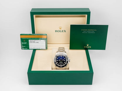 Rolex Sea-Dweller Deepsea James Cameron Dblue James Cameron Dial on Oyster 116660 Complete 2016