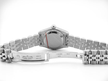 Rolex Datejust Lady Black Concentric Arabic Dial on Jubilee 179174 Card 2021