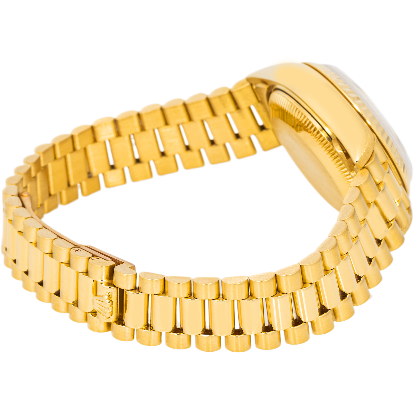 Rolex Datejust Lady President Champagne Stick Dial on President 69178 1986