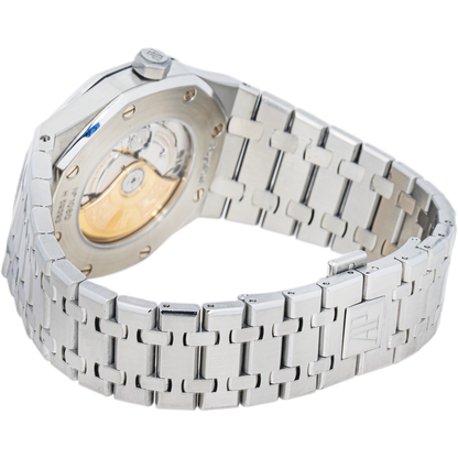 Audemars Piguet Royal Oak Selfwinding Blue Dial on Bracelet 15400ST.OO.1220ST.03 Archives 2012