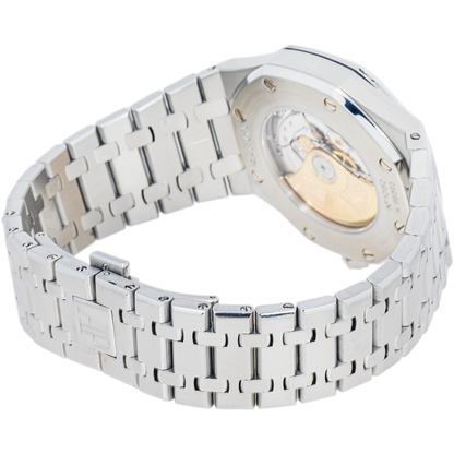 Audemars Piguet Royal Oak Selfwinding Blue Dial on Bracelet 15400ST.OO.1220ST.03 Archives 2012