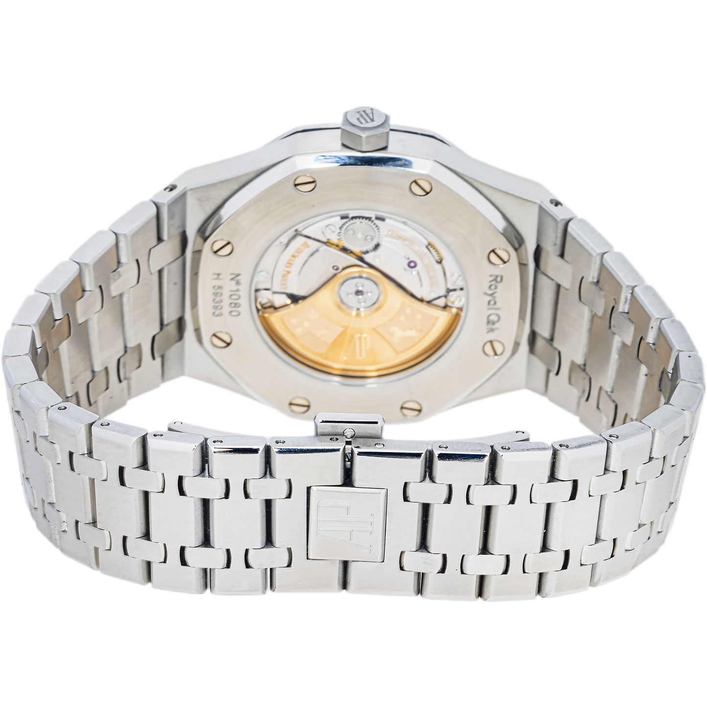 Audemars Piguet Royal Oak Selfwinding Blue Dial on Bracelet 15400ST.OO.1220ST.03 Archives 2012
