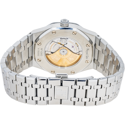 Audemars Piguet Royal Oak Selfwinding Blue Dial on Bracelet 15400ST.OO.1220ST.03 Archives 2012