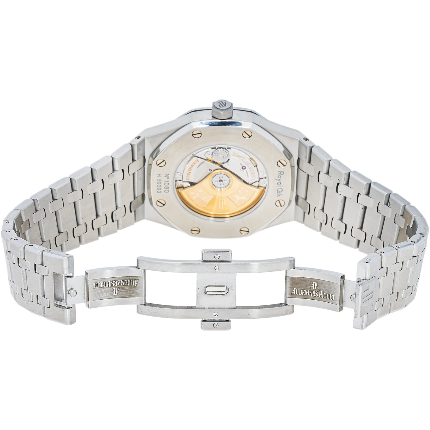 Audemars Piguet Royal Oak Selfwinding Blue Dial on Bracelet 15400ST.OO.1220ST.03 Archives 2012