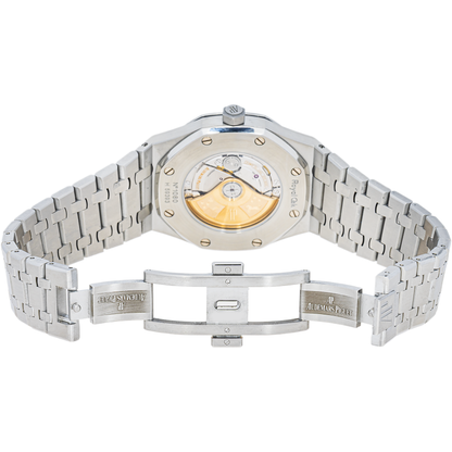 Audemars Piguet Royal Oak Selfwinding Blue Dial on Bracelet 15400ST.OO.1220ST.03 Archives 2012