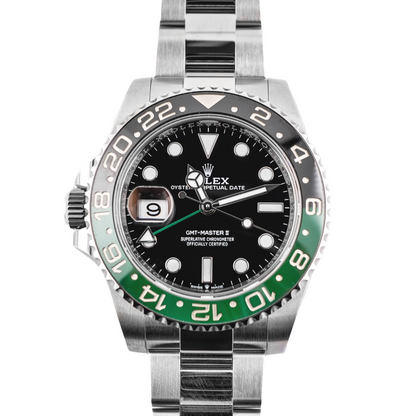 Rolex GMT-Master II "Sprite" Black Dial on Oyster 126720VTNR Complete 2023