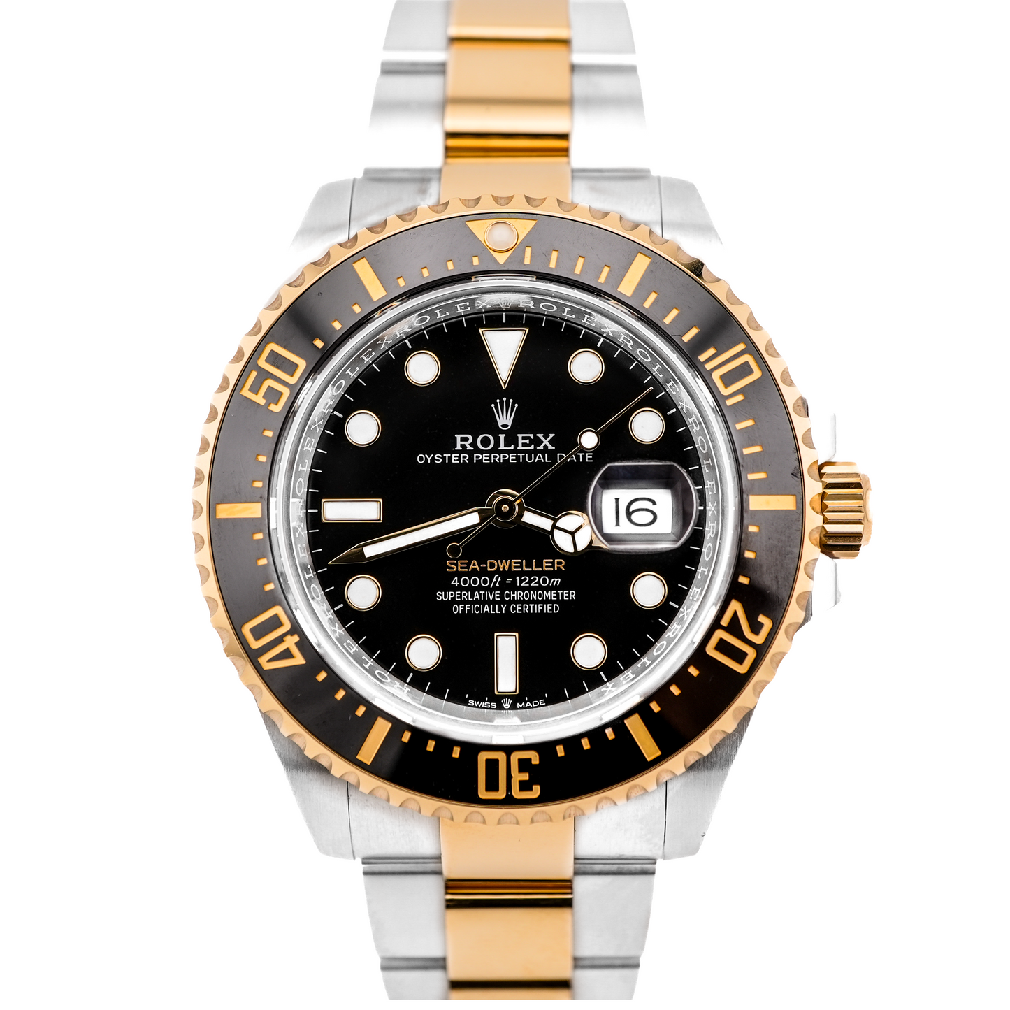 Rolex Sea-Dweller 43 Black Dial on Oyster 126603 Card 2022