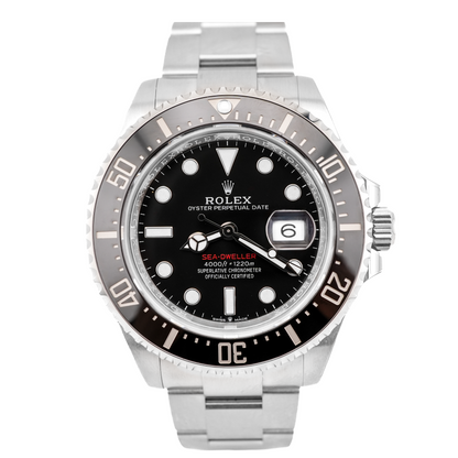 Rolex Sea-Dweller 43 Black Dial on Oyster 126600 Card 2021