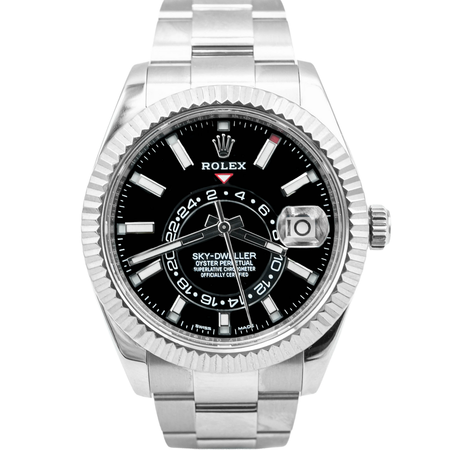 Rolex SkyDweller Black Dial on Oyster 326934 Card 2019