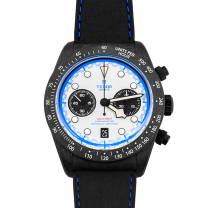 Tudor Black Bay Chrono White Dial on Fabric M79377KN-0001 Complete 2025