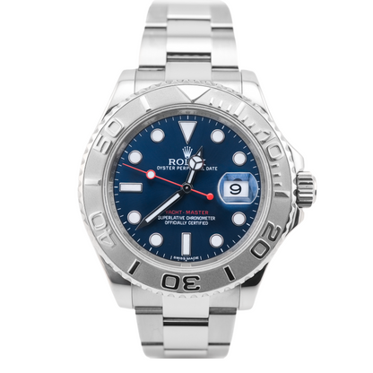 Rolex Yacht Master Blue Dial on Oyster 116622 Card 2013