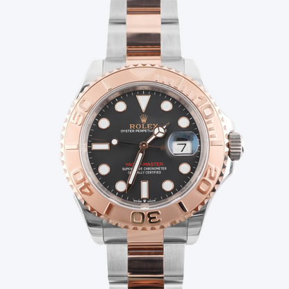 Rolex Yacht-Master Black Dial on Oyster 126621 Card 2024