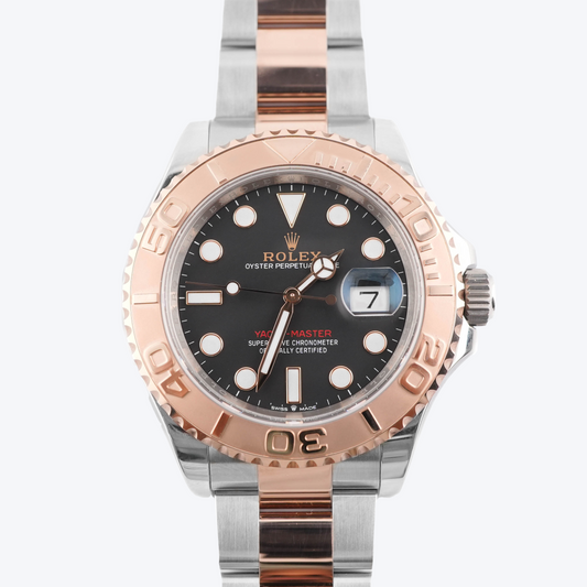 Rolex Yacht-Master Black Dial on Oyster 126621 Card 2024