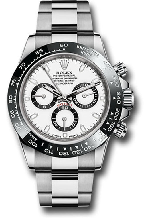 Rolex Daytona "Panda" White Dial on Oyster 116500LN Card 2019