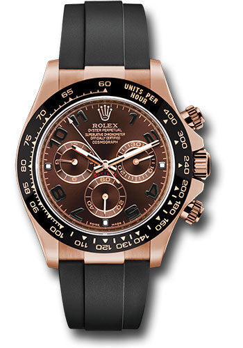Rolex Daytona Chocolate Arabic Dial on Oysterflex 116515LN 2014
