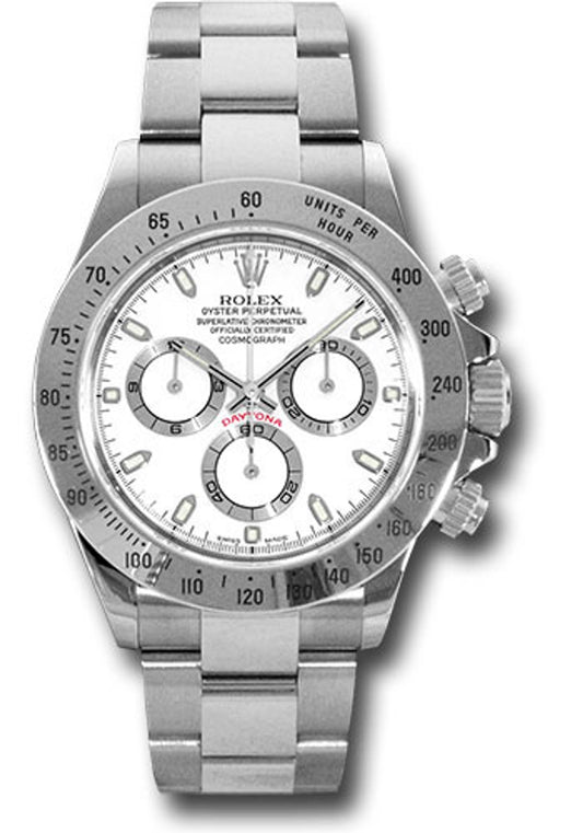 Rolex Daytona White Dial on Oyster 116520 2008