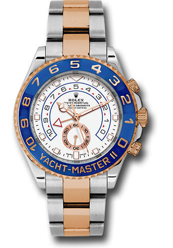 Rolex Yacht-Master II White Dial on Oyster 116681 2014