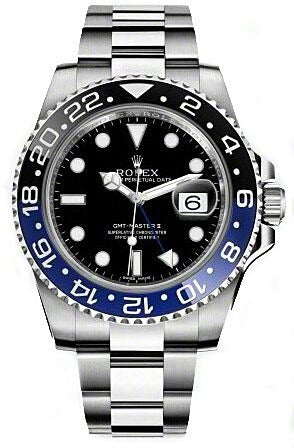 Rolex GMT-Master II 'Batman' Black Dial on Oyster 116710BLNR Card 2015