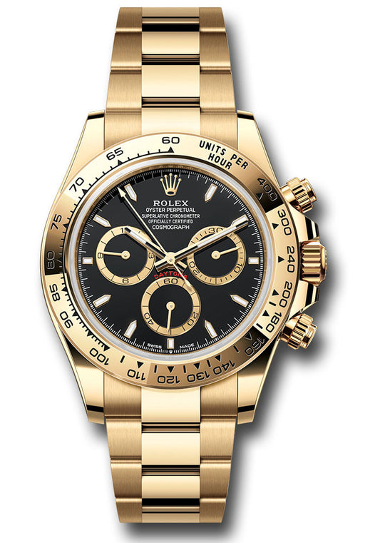 Rolex Daytona Black Index Dial on Oyster 126508 Complete 2024