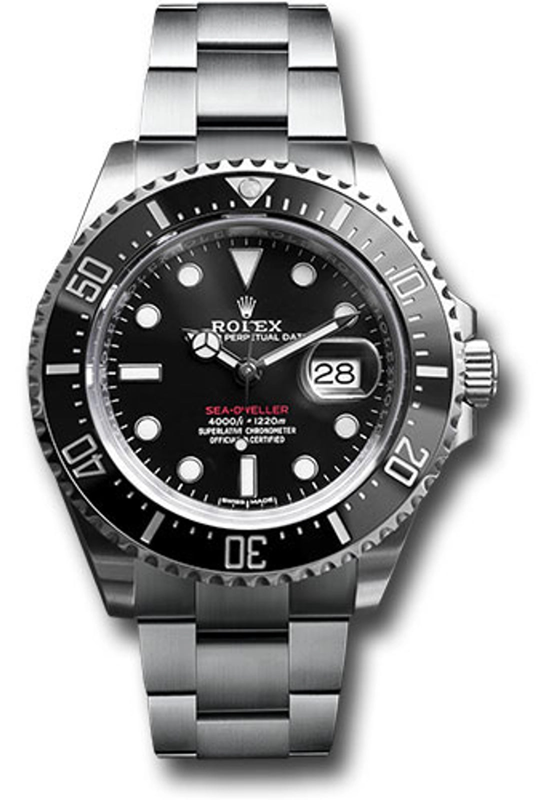 Rolex Sea-Dweller 43 Black Dial on Oyster 126600 Card 2018