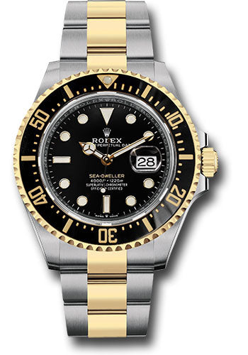 Rolex Sea-Dweller 43 Black Dial on Oyster 126603 Card 2022