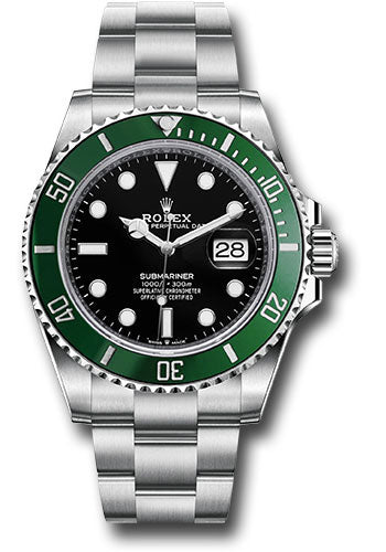 Rolex Submariner Black Dial on Oyster 126610LV Complete 2025