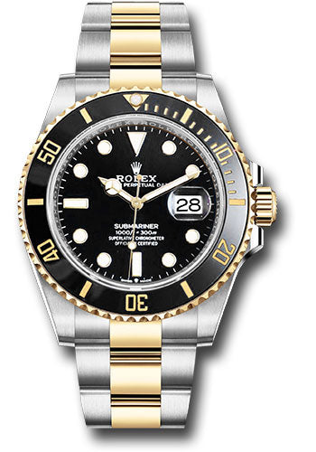 Rolex Submariner Black Dial on Oyster 126613LN Card 2021