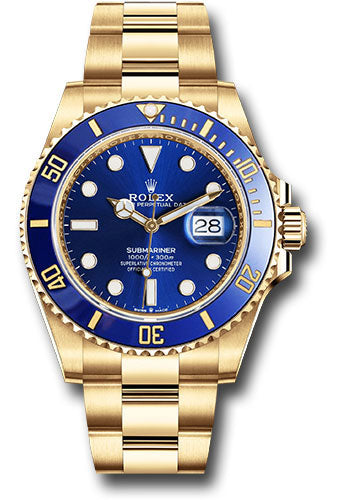 Rolex Submariner 41 Blue Dial on Oyster 126618LB Card 2021