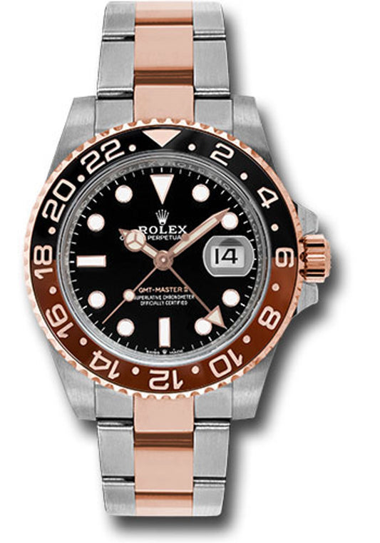 Rolex GMT-Master II "Root Beer" Black Dial on Oyster 126711CHNR Card 2023