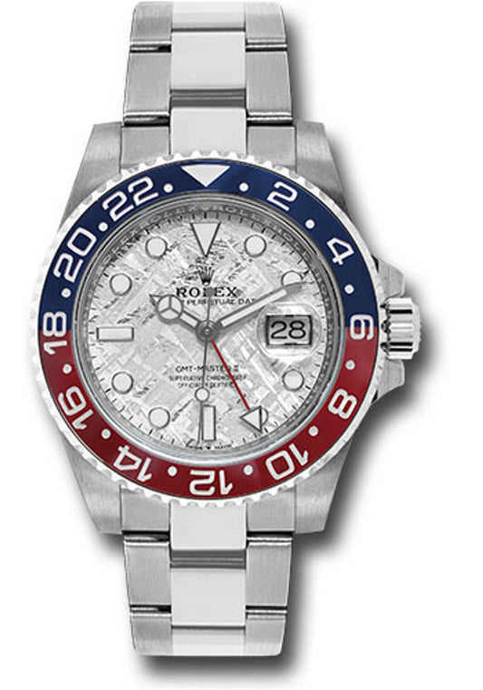 Rolex GMT-Master II Pepsi Meteorite Dial on Oyster 126719BLRO Card 2021