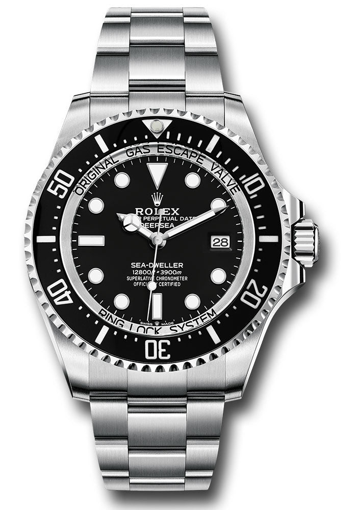 Rolex Sea-Dweller Deepsea Black Dial on Oyster 136660 Complete 2023
