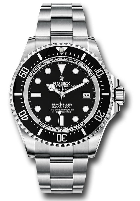 Rolex Sea-Dweller Deepsea Black Dial on Oyster 136660 Complete 2023