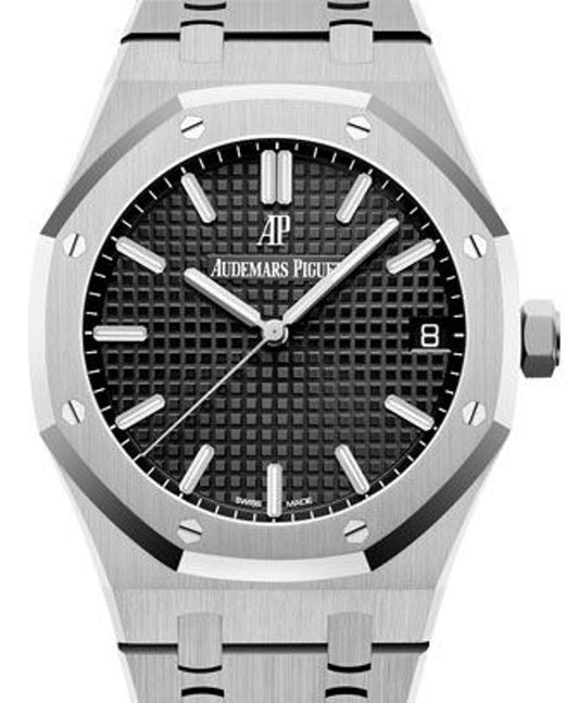 Audemars Piguet Royal Oak Black Dial on Bracelet 15500ST.OO.1220ST.03 Card 2020