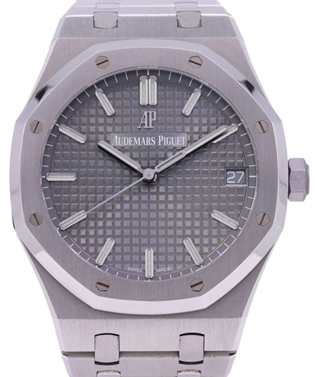 Audemars Piguet Royal Oak Selfwinding Slate Grey Dial on Bracelet 15500ST.OO.1220ST.02 Card 2020