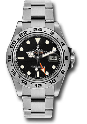 Rolex Explorer II Black Dial on Oyster 216570 Card 2016