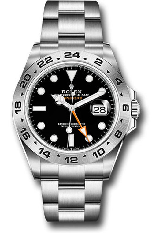 Rolex Explorer II Black Dial on Oyster 226570 Card 2023