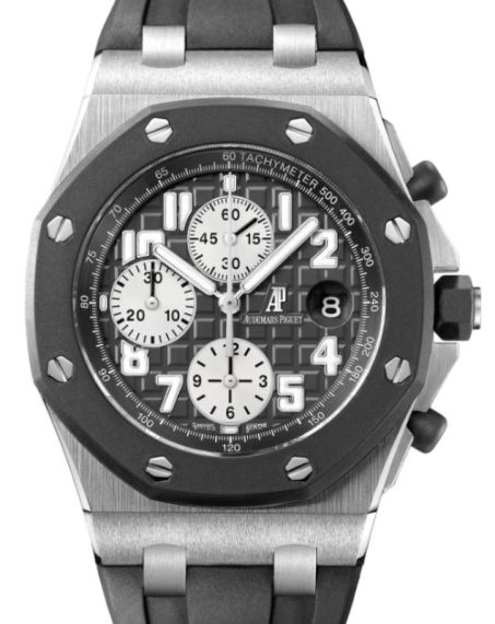 Audemars Piguet Royal Oak Offshore Black Dial on Rubber Strap 25940SK.OO.D002CA.03 2015