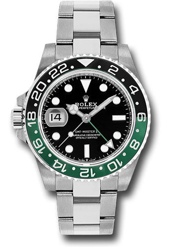 Rolex GMT-Master II "Sprite" Black Dial on Oyster 126720VTNR Complete 2026
