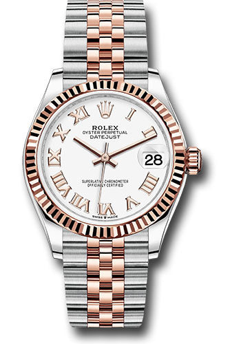 Rolex Datejust 31 White Roman Dial on Jubilee 278271 Card 2024