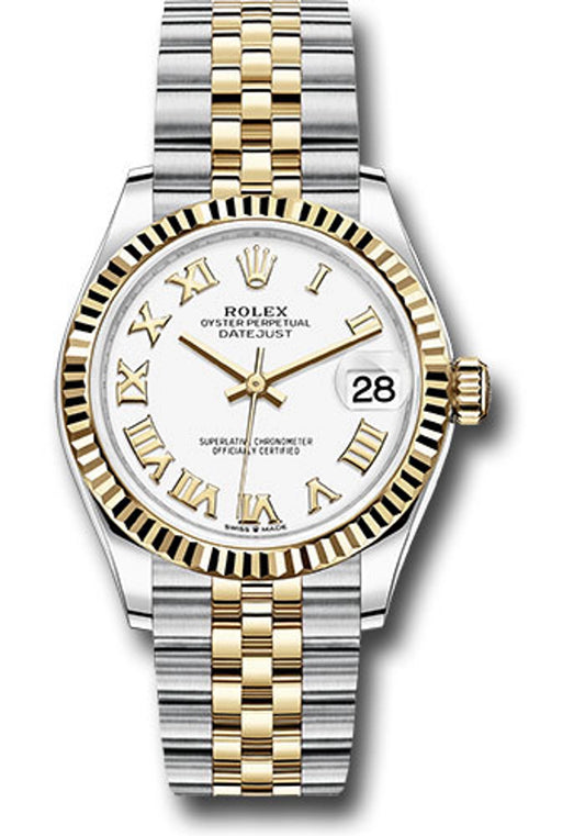 Rolex Datejust 31 White Roman Dial on Jubilee 278273 Card 2023