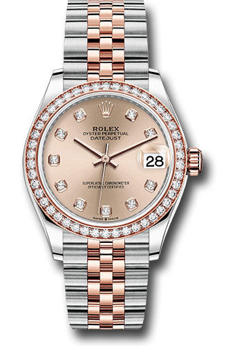 Rolex Datejust 31 Rose Diamond Dial on Jubilee 278381 2017