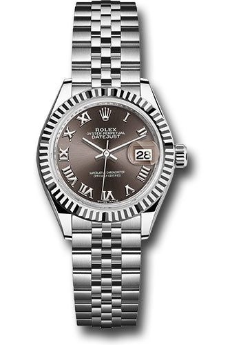 Rolex Datejust Lady Dark Grey Roman Dial on Jubilee 279174 Card 2019