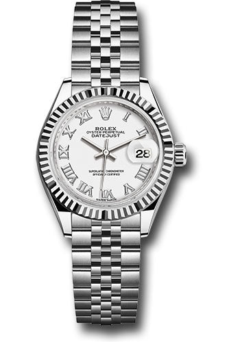 Rolex Datejust Lady White Roman Dial on Jubilee 279174 Card 2019