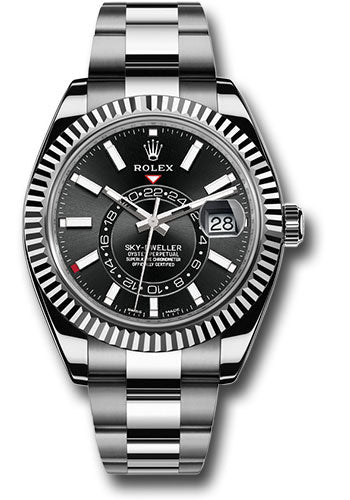Rolex SkyDweller Black Dial on Oyster 326934 Card 2019