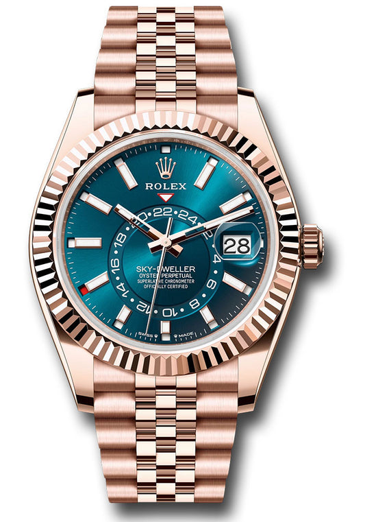 Rolex SkyDweller Blue Dial on Jubilee 336935 Card 2025